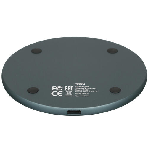 Купить Беспроводное зарядное устройство TFN OneWave синий  5367365. Характеристики, отзывы и цены в Донецке
