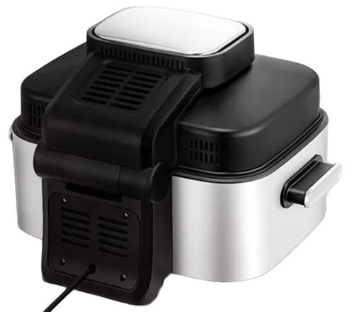 Купить Аэрогриль Kitfort КТ-8125 серый  9300345. Характеристики, отзывы и цены в Донецке