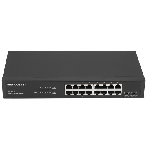 Купить Коммутатор Mercusys MS116GS  5613277. Характеристики, отзывы и цены в Донецке