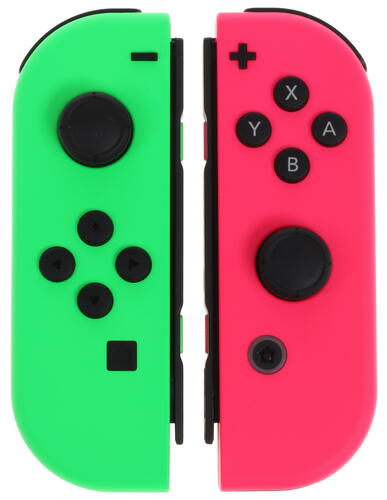 Купить Игровой контроллер Nintendo Joy-Con Pair зеленый+розовый  1143398. Характеристики, отзывы и цены в Донецке