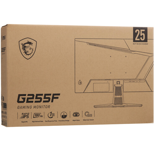 Купить 24.5" Монитор MSI G255F черный  5445758. Характеристики, отзывы и цены в Донецке
