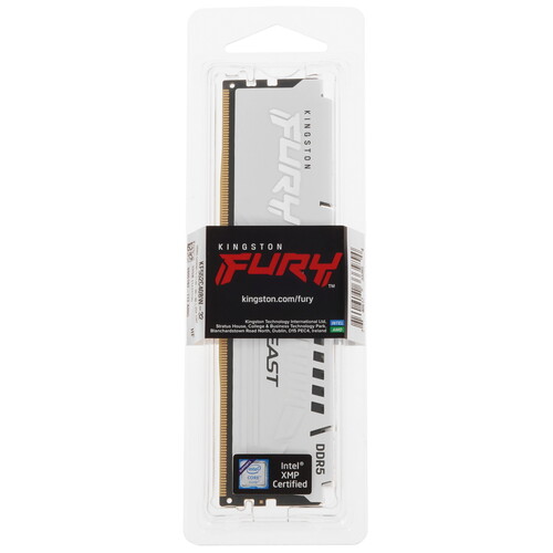 Купить Оперативная память Kingston FURY Beast White  5406618. Характеристики, отзывы и цены в Донецке