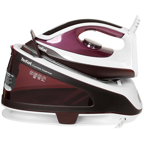 Купить Парогенератор Tefal Express Essential SV6120E0 бордовый  4765527. Характеристики, отзывы и цены в Донецке