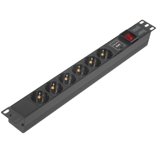 Купить Блок розеток ExeGate ServerPro PDU-19H607 Al-6S-C14-SW-SPD1  8184991. Характеристики, отзывы и цены в Донецке