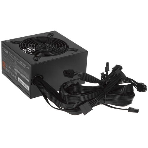 Купить Блок питания Cooler Master MWE Bronze V2 550W [MPE-5501-ACAAB-EU] черный  4856970. Характеристики, отзывы и цены в Донецке