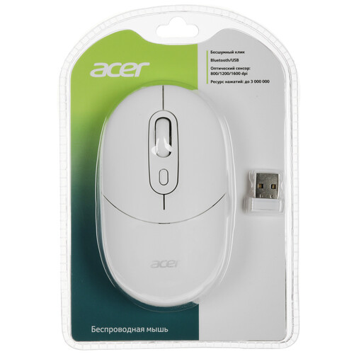 Купить Мышь беспроводная Acer OMR301  5462516. Характеристики, отзывы и цены в Донецке