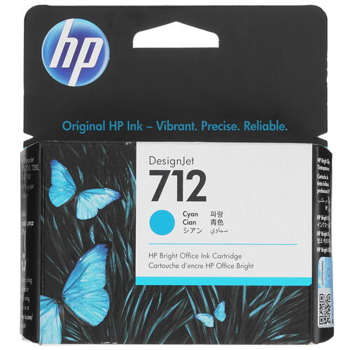 Купить Картридж HP 712 (3ED67A) голубой  4715810. Характеристики, отзывы и цены в Донецке