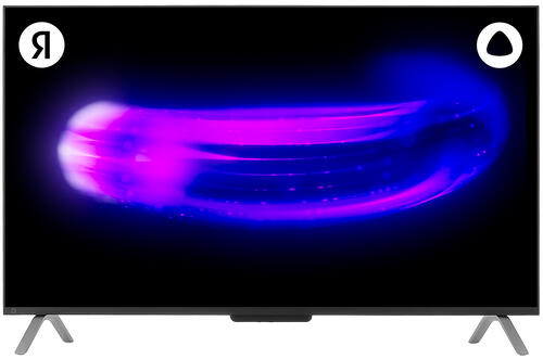 Купить 50" (127 см) LED-телевизор Яндекс ТВ Станция с Алисой YNDX-00092K черный  9085573. Характеристики, отзывы и цены в Донецке