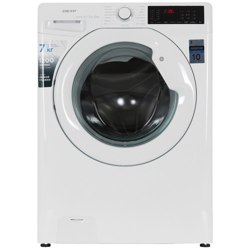 Купить Стиральная машина DEXP WF-7B1R белый  9255381. Характеристики, отзывы и цены в Донецке