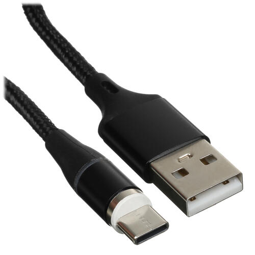 Купить Кабель круглый DEXP USB Type-C - USB 2.0 Type-A черный 1 м  1369945. Характеристики, отзывы и цены в Донецке