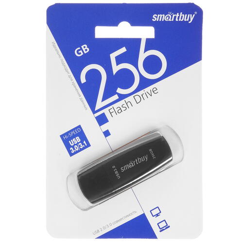 Купить Память USB Flash 256 ГБ Smartbuy Scout [SB256GB3SCK]  9055391. Характеристики, отзывы и цены в Донецке