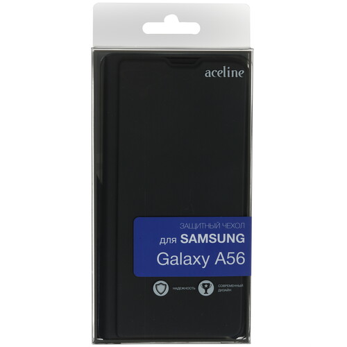 Купить Чехол-книжка  Aceline Kors для Samsung Galaxy A56 черный  9197415. Характеристики, отзывы и цены в Донецке