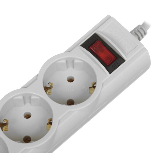 Купить Сетевой фильтр Perfeo POWERX PF_A4719 серый  9172313. Характеристики, отзывы и цены в Донецке