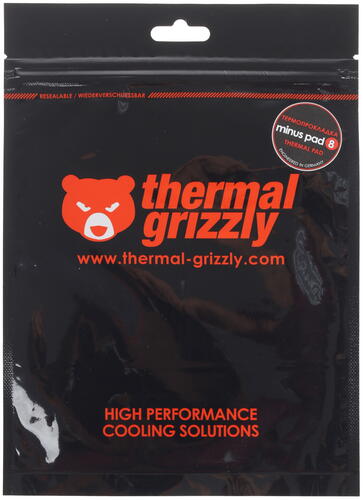 Купить Термопрокладка Thermal Grizzly Minus Pad 8 [TG-MP8-100-100-10-1R]  1065790. Характеристики, отзывы и цены в Донецке