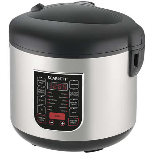 Купить Мультиварка Scarlett SC-MC410S27 серебристый  5348784. Характеристики, отзывы и цены в Донецке
