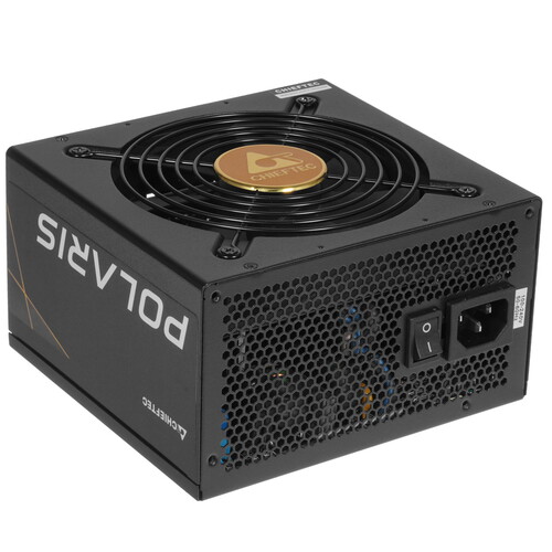 Купить Блок питания Chieftec POLARIS 550W [PPS-550FC] черный  1672380. Характеристики, отзывы и цены в Донецке