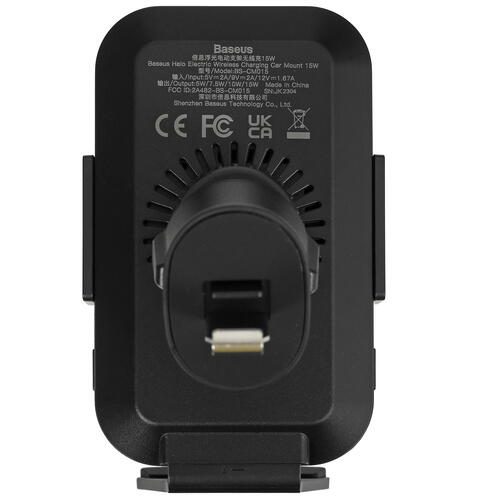 Купить Держатель автомобильный Baseus Halo Electric черный  5091578. Характеристики, отзывы и цены в Донецке