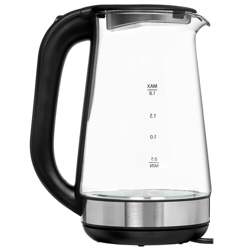 Купить Электрочайник DEXP EK-12GJB черный  9072289. Характеристики, отзывы и цены в Донецке