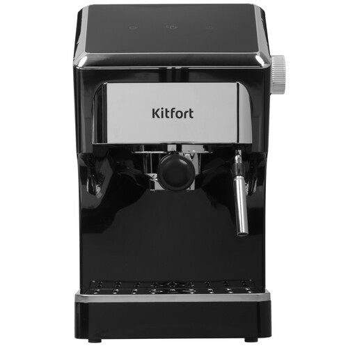 Купить Кофеварка рожковая Kitfort КТ-7647 черный  9272034. Характеристики, отзывы и цены в Донецке