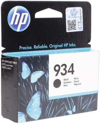Купить Картридж HP 934 (C2P19AE) черный  1007861. Характеристики, отзывы и цены в Донецке