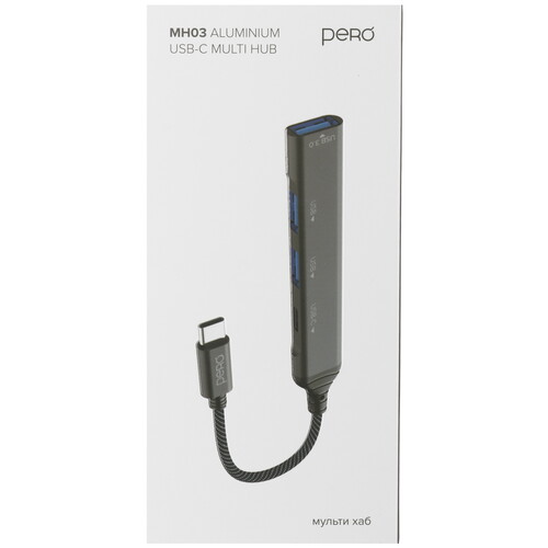 Купить USB-разветвитель PERO MH03  5470663. Характеристики, отзывы и цены в Донецке