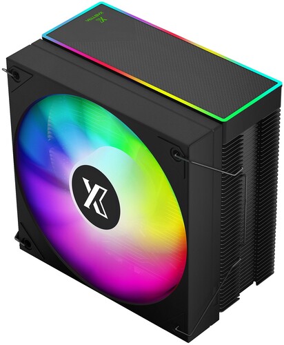 Купить Кулер для процессора XASTRA AR400 ARGB BK  5615738. Характеристики, отзывы и цены в Донецке