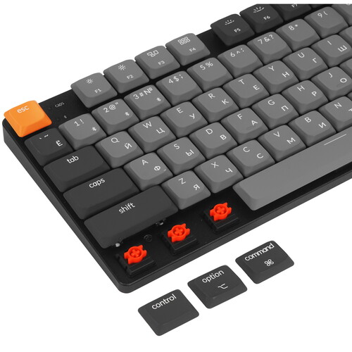 Купить Клавиатура проводная + беспроводная Keychron K5 Version 2  9289563. Характеристики, отзывы и цены в Донецке