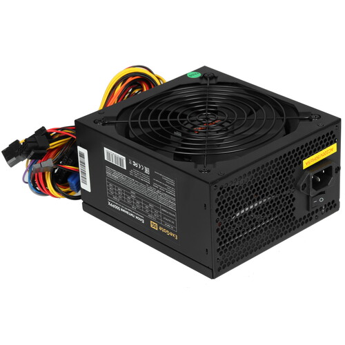 Купить Блок питания ExeGate 500PPX [EX221641RUS] черный  8187926. Характеристики, отзывы и цены в Донецке