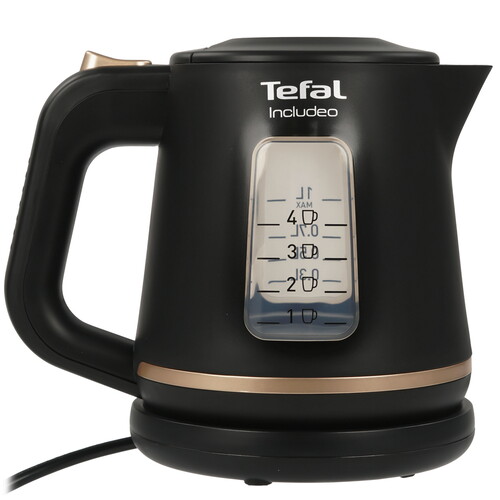 Купить Электрочайник Tefal Includeo KI533811 черный  5477905. Характеристики, отзывы и цены в Донецке
