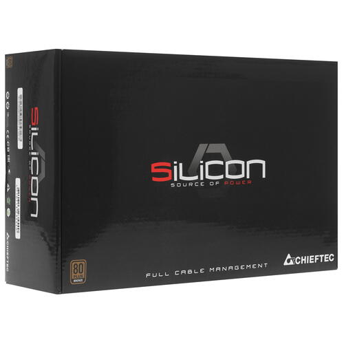 Купить Блок питания Chieftec Silicon 650W  1369924. Характеристики, отзывы и цены в Донецке