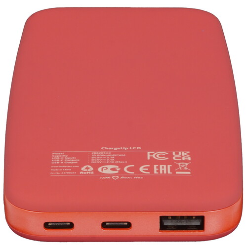 Купить Портативный аккумулятор TTEC ChargeUp LCD красный  9140711. Характеристики, отзывы и цены в Донецке