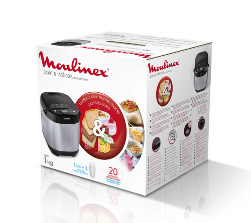 Купить Хлебопечь Moulinex Pain&amp  5472639. Характеристики, отзывы и цены в Донецке