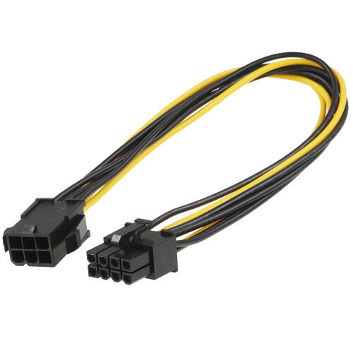 Купить Переходник для питания Cablexpert CC-PSU-68-30CM  5452362. Характеристики, отзывы и цены в Донецке