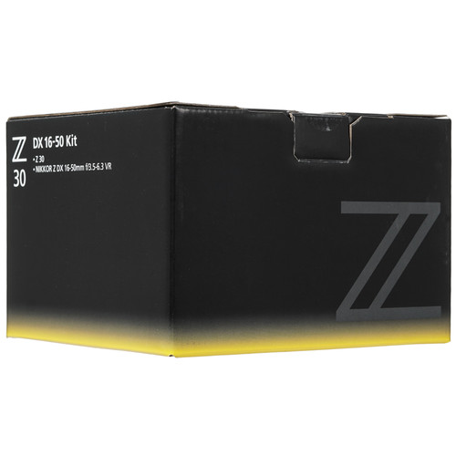 Купить Беззеркальный фотоаппарат Nikon Z 30 Kit 16-50mm DX VR черный  5408393. Характеристики, отзывы и цены в Донецке