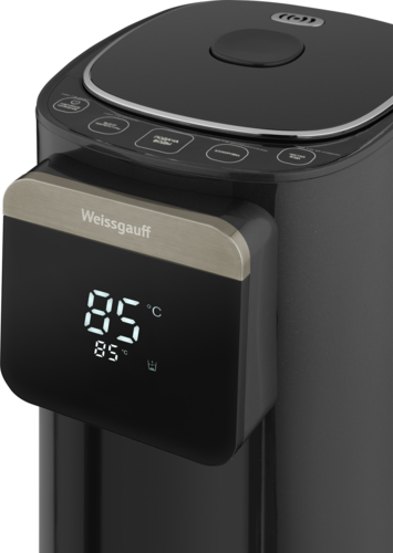 Купить Термопот Weissgauff WWT 5010 Touch DBx черный  5607148. Характеристики, отзывы и цены в Донецке