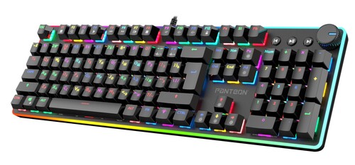 Купить Клавиатура проводная Panteon T9 PRO BS  9251495. Характеристики, отзывы и цены в Донецке