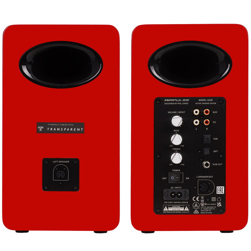 Купить Колонки Edifier AirPulse A100 красный  5497748. Характеристики, отзывы и цены в Донецке