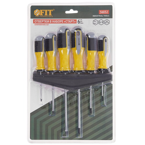 Купить Набор отверток FIT 56032  9116966. Характеристики, отзывы и цены в Донецке
