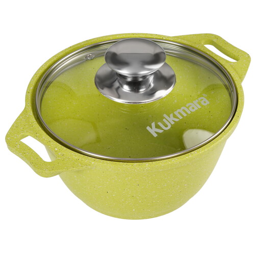 Купить Кастрюля Kukmara Trendy style к11tsl 1 л 16 см зеленый  5447508. Характеристики, отзывы и цены в Донецке
