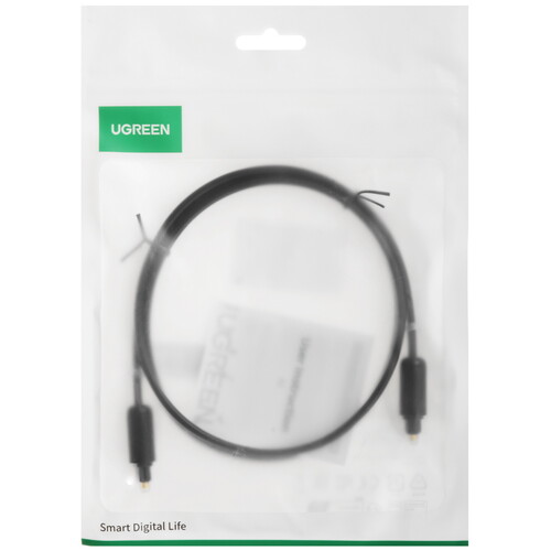 Купить Кабель оптический  Ugreen ODT Toslink - ODT Toslink черный  9147615. Характеристики, отзывы и цены в Донецке