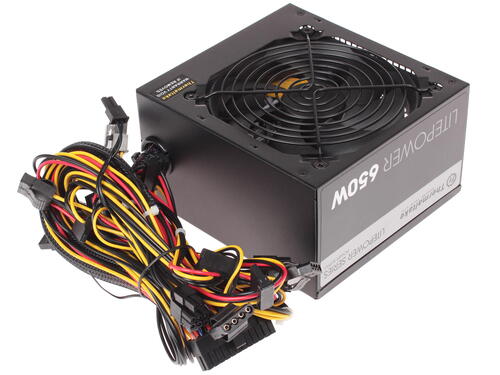 Купить Блок питания Thermaltake Litepower 650W [LTP-0650-2]  1065861. Характеристики, отзывы и цены в Донецке