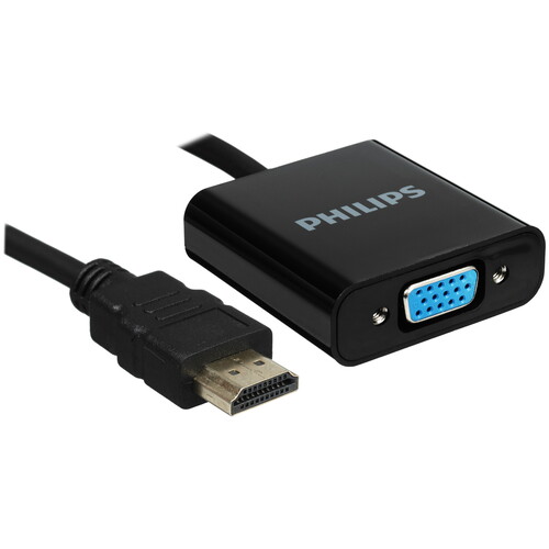 Купить Переходник однонаправленный Philips HDMI - VGA+Jack 3.5, 0.1 м  5616466. Характеристики, отзывы и цены в Донецке