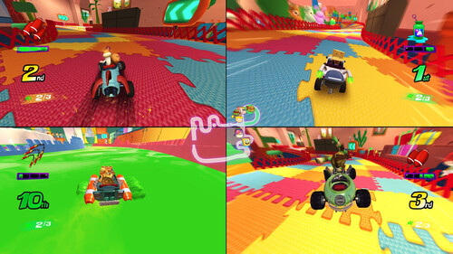Купить Игра Nickelodeon Kart Racers (Switch)  5484030. Характеристики, отзывы и цены в Донецке