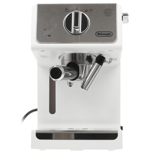 Купить Кофеварка рожковая DeLonghi ECP 33.21.W белый  1269875. Характеристики, отзывы и цены в Донецке