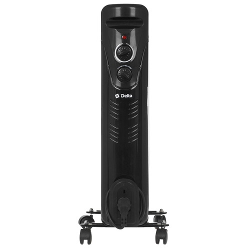 Купить Масляный обогреватель DELTA D10-9 черный  9297594. Характеристики, отзывы и цены в Донецке