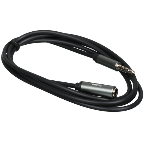 Купить Кабель   Philips jack 3.5 мм - jack 3.5 мм черный  5604560. Характеристики, отзывы и цены в Донецке