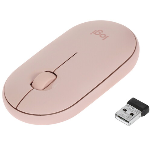 Купить Мышь беспроводная Logitech Pebble M350  5455198. Характеристики, отзывы и цены в Донецке