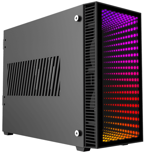 Купить Корпус GameMax Abyss ITX  черный  5370842. Характеристики, отзывы и цены в Донецке