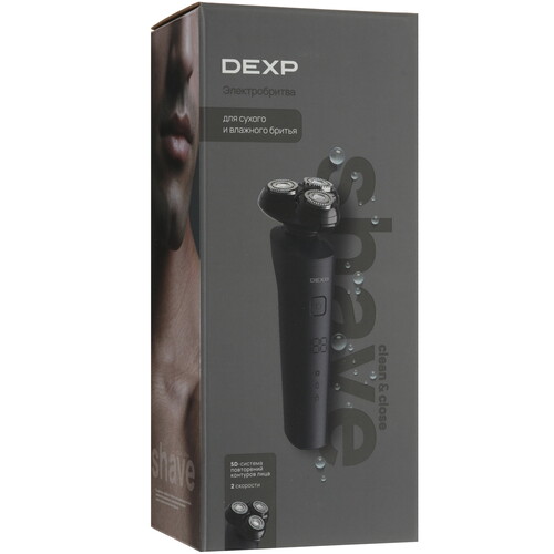 Купить Электробритва DEXP YL662S  9080289. Характеристики, отзывы и цены в Донецке