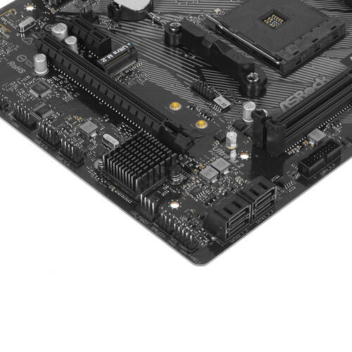Купить Материнская плата ASRock A520M-HVS  1663778. Характеристики, отзывы и цены в Донецке